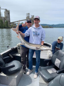STURGEON FISHING PORTLAND OREGON